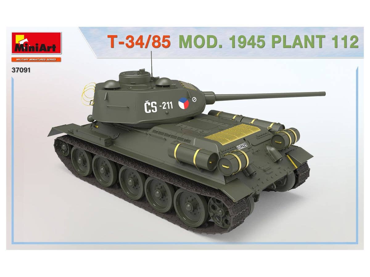 MiniArt 1/35 T-34/85 Mod. 1945 Plant 112 | 4820183313676