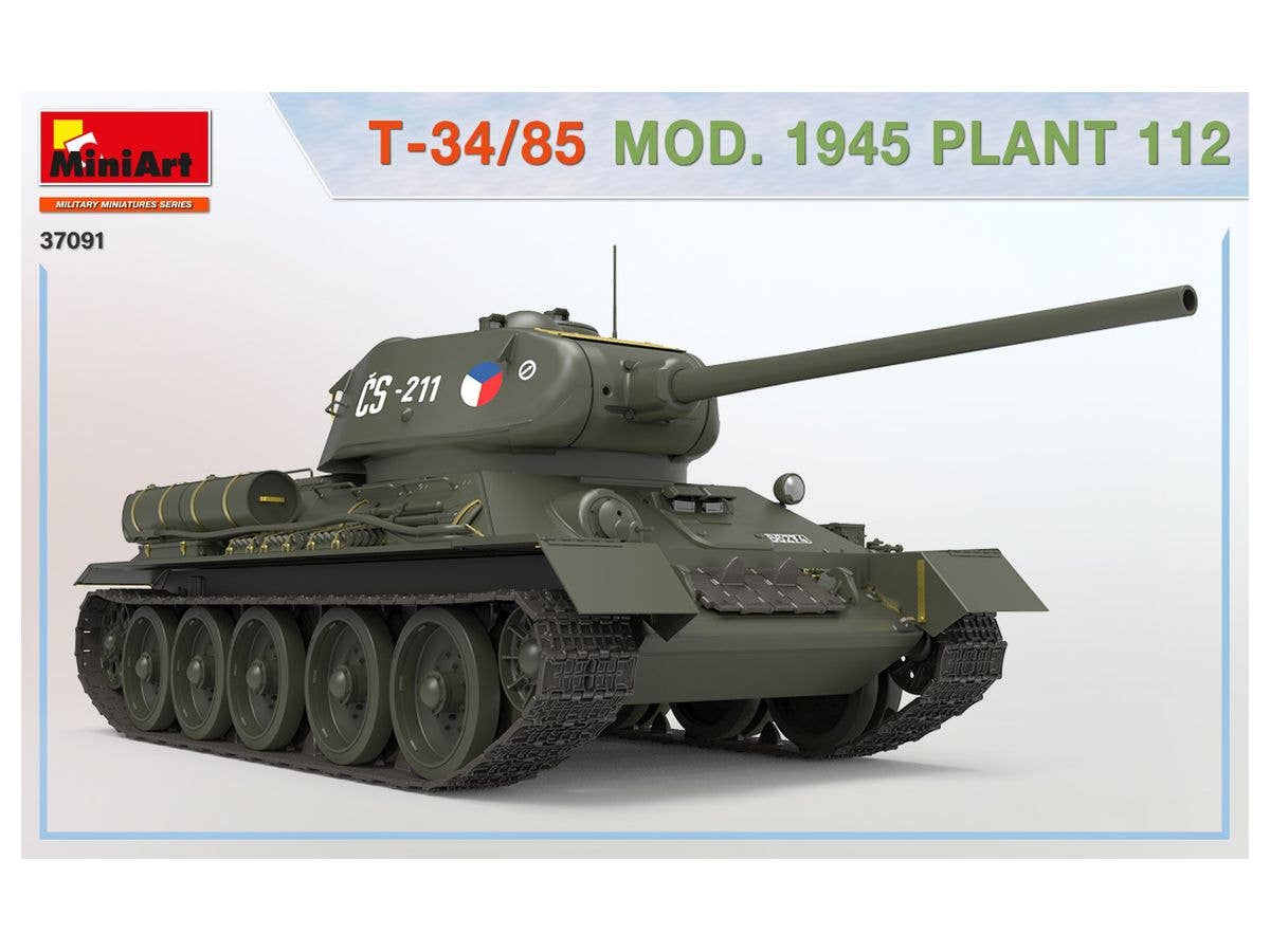 MiniArt 1/35 T-34/85 Mod. 1945 Plant 112 | 4820183313676