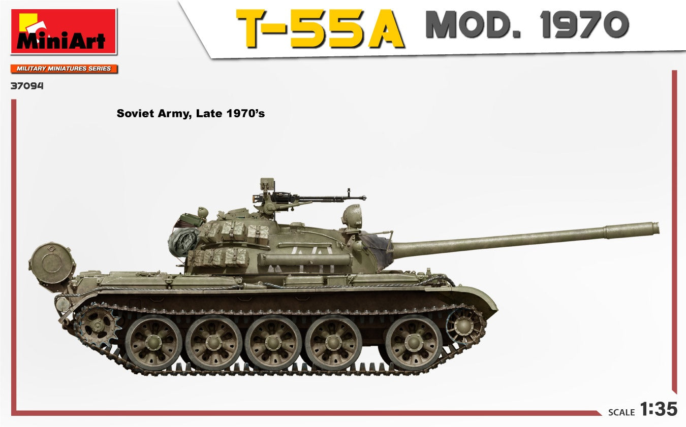 MiniArt 1/35 T-55A Mod. 1970 Interior Kit | 4820183314185