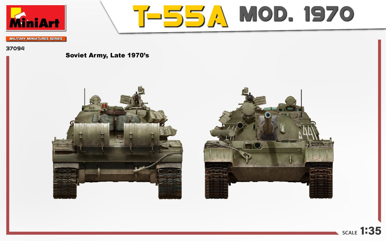 MiniArt 1/35 T-55A Mod. 1970 Interior Kit | 4820183314185