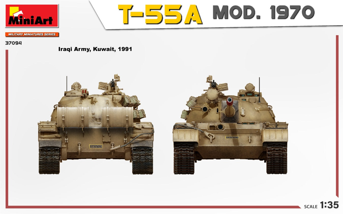 MiniArt 1/35 T-55A Mod. 1970 Interior Kit | 4820183314185