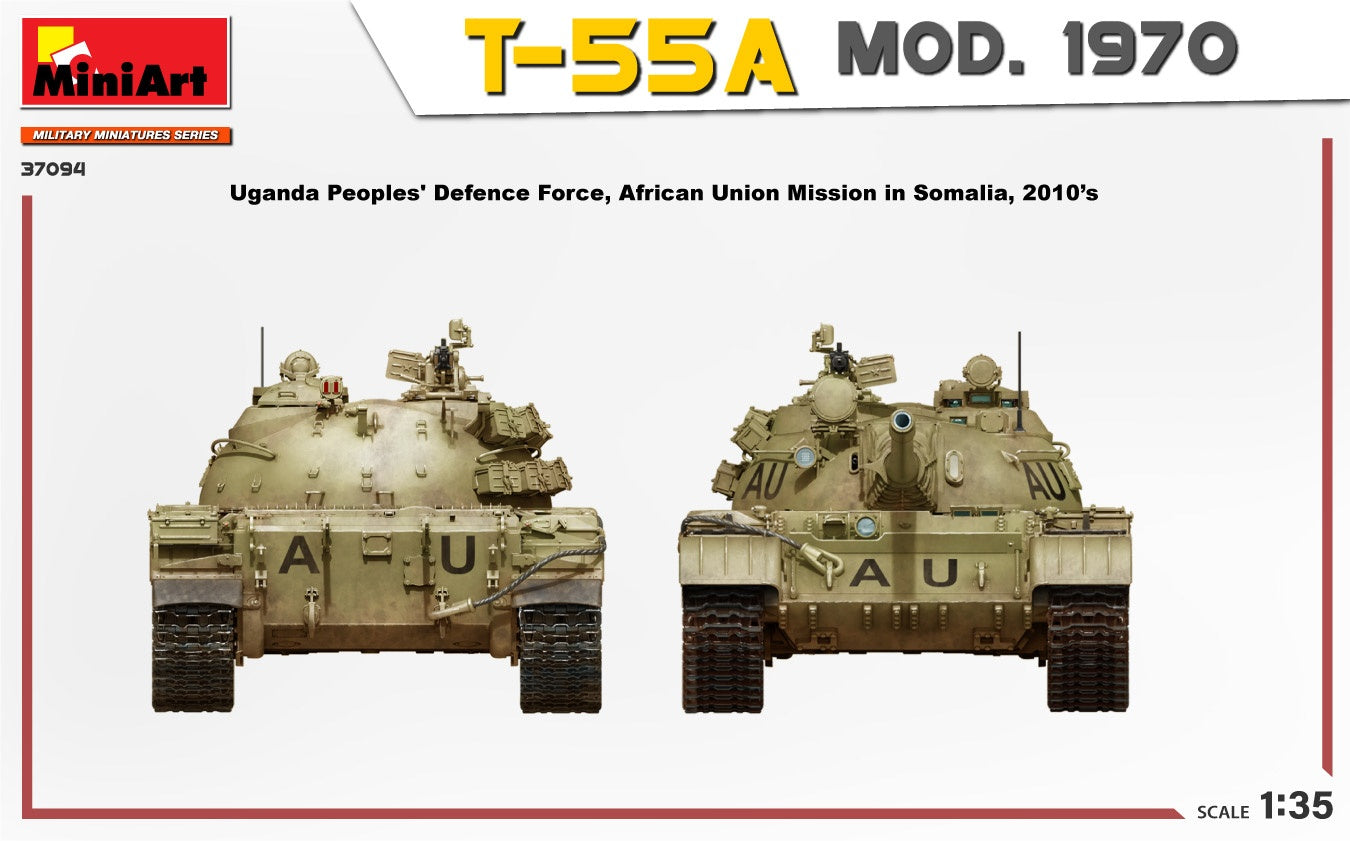 MiniArt 1/35 T-55A Mod. 1970 Interior Kit | 4820183314185