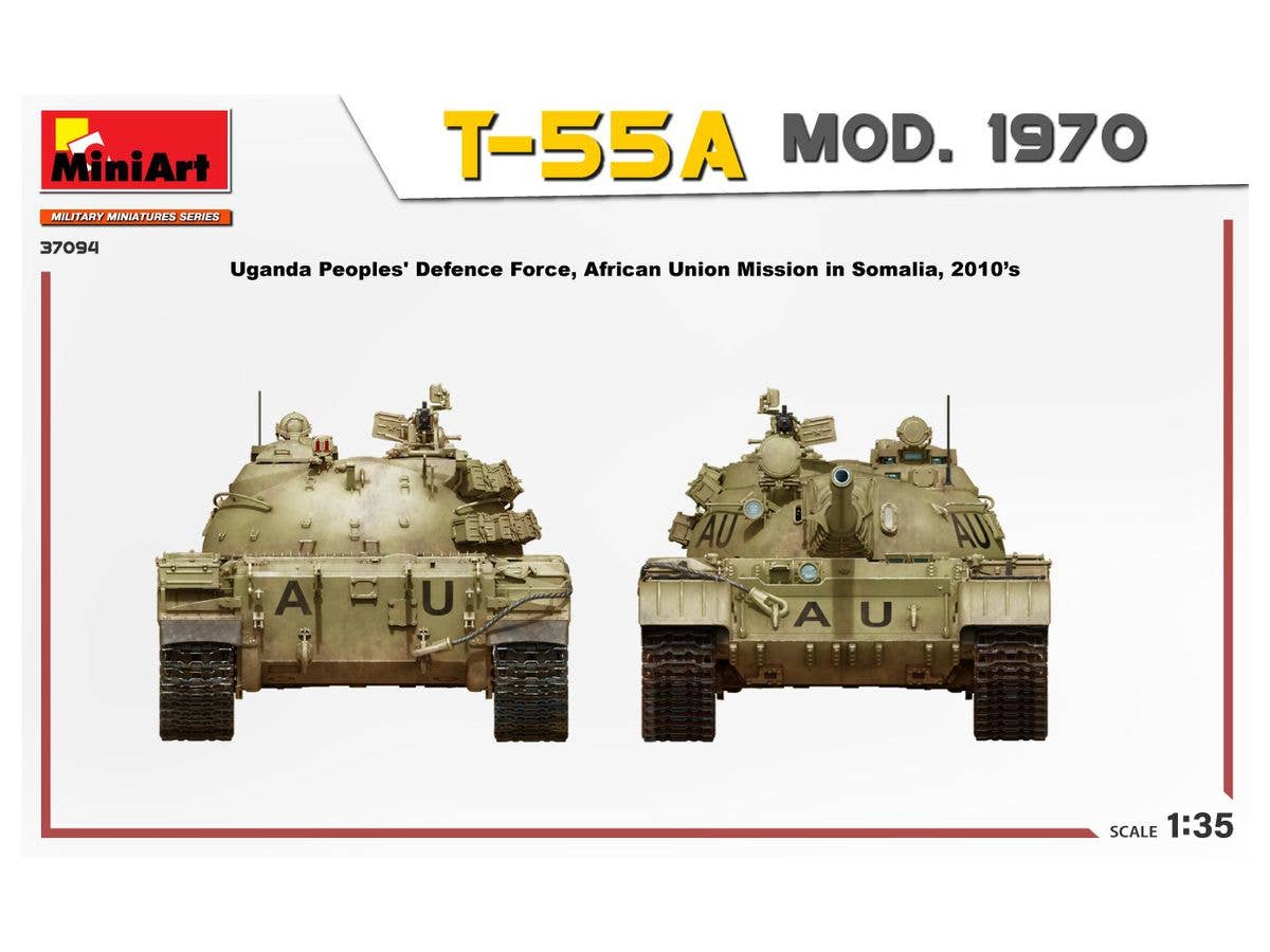 MiniArt 1/35 T-55A Mod. 1970 Interior Kit | 4820183314185