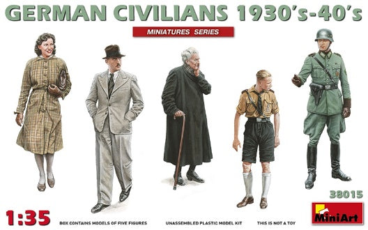 MiniArt German Civilians 1930-40s (1/35) | 4820183311047