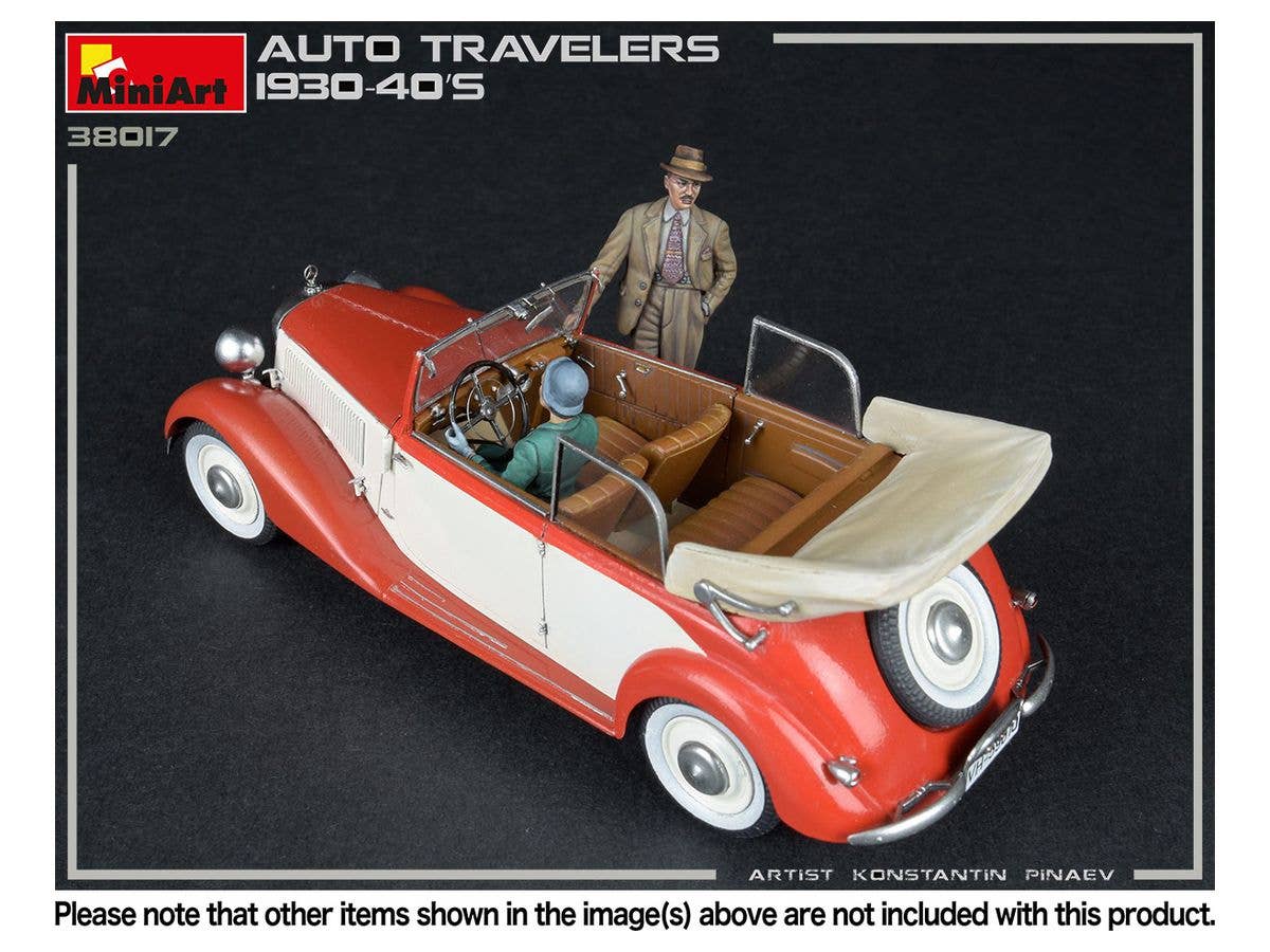 MiniArt 1/35 Auto Travelers 1930-40s | 4820183313027