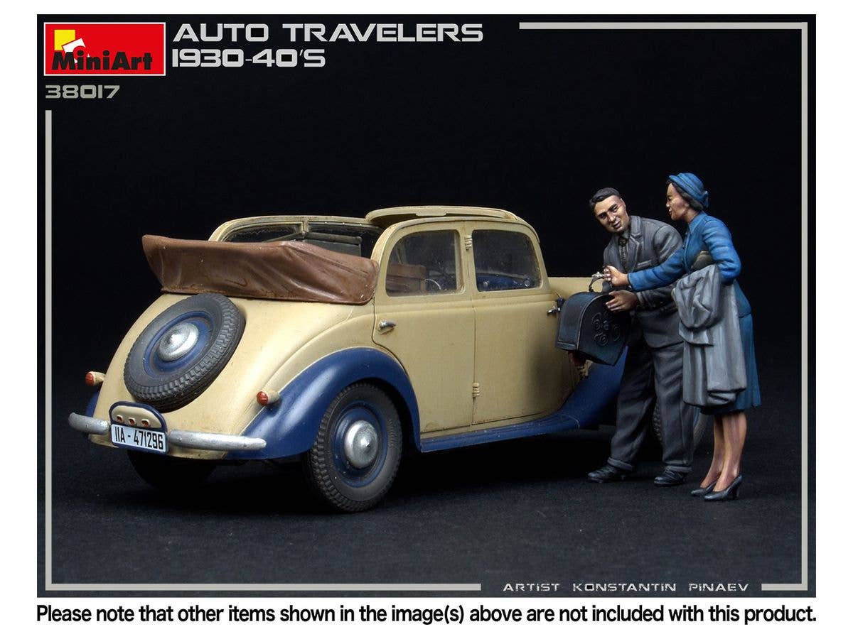 MiniArt 1/35 Auto Travelers 1930-40s | 4820183313027