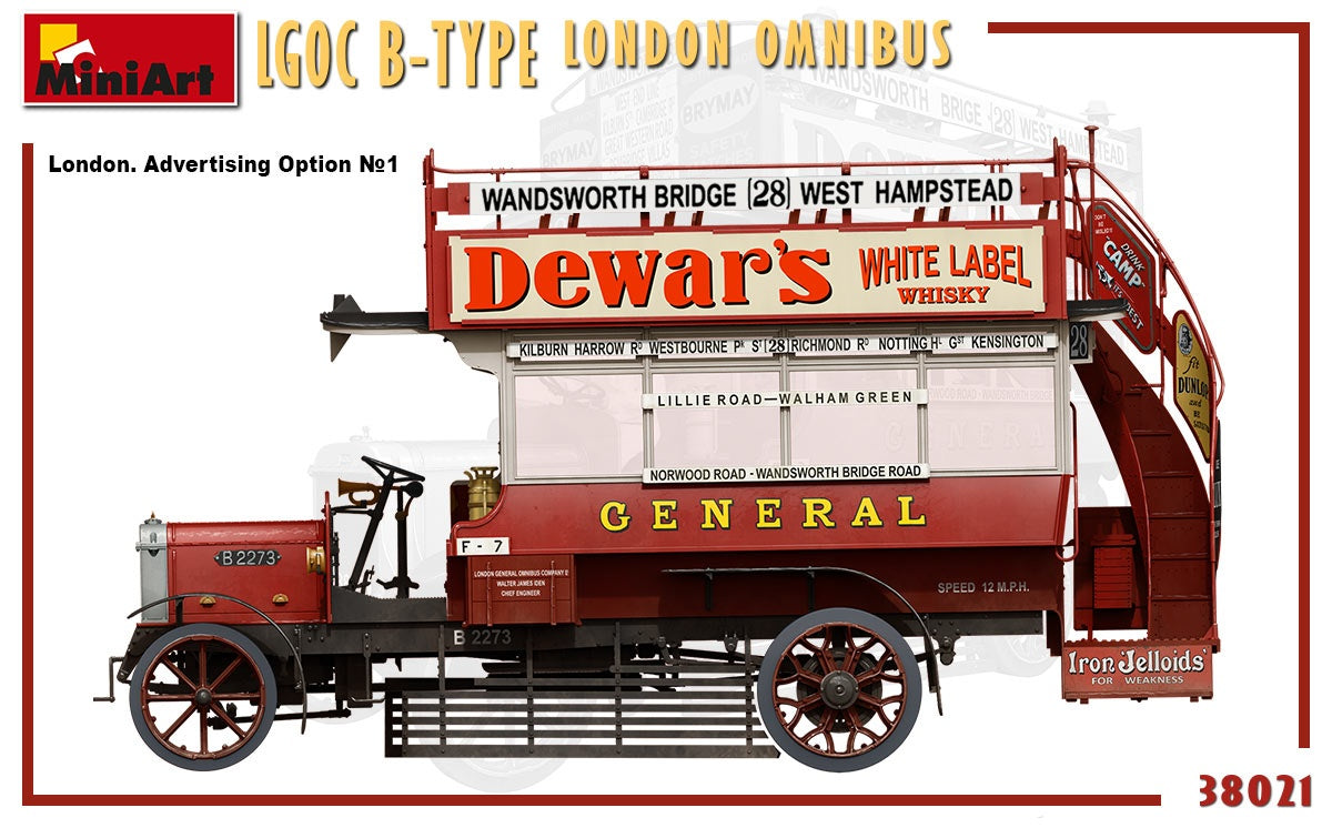 MiniArt LGOC B-Type London Omnibus | 4820183312761