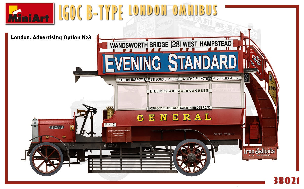 MiniArt LGOC B-Type London Omnibus | 4820183312761