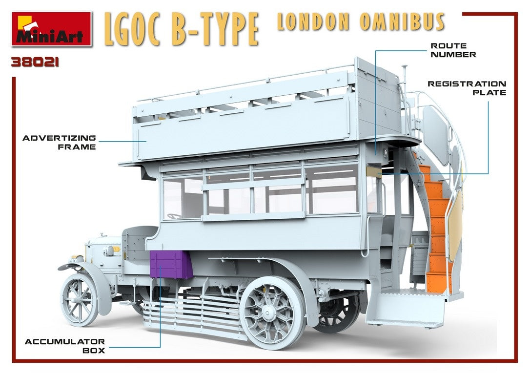 MiniArt LGOC B-Type London Omnibus | 4820183312761