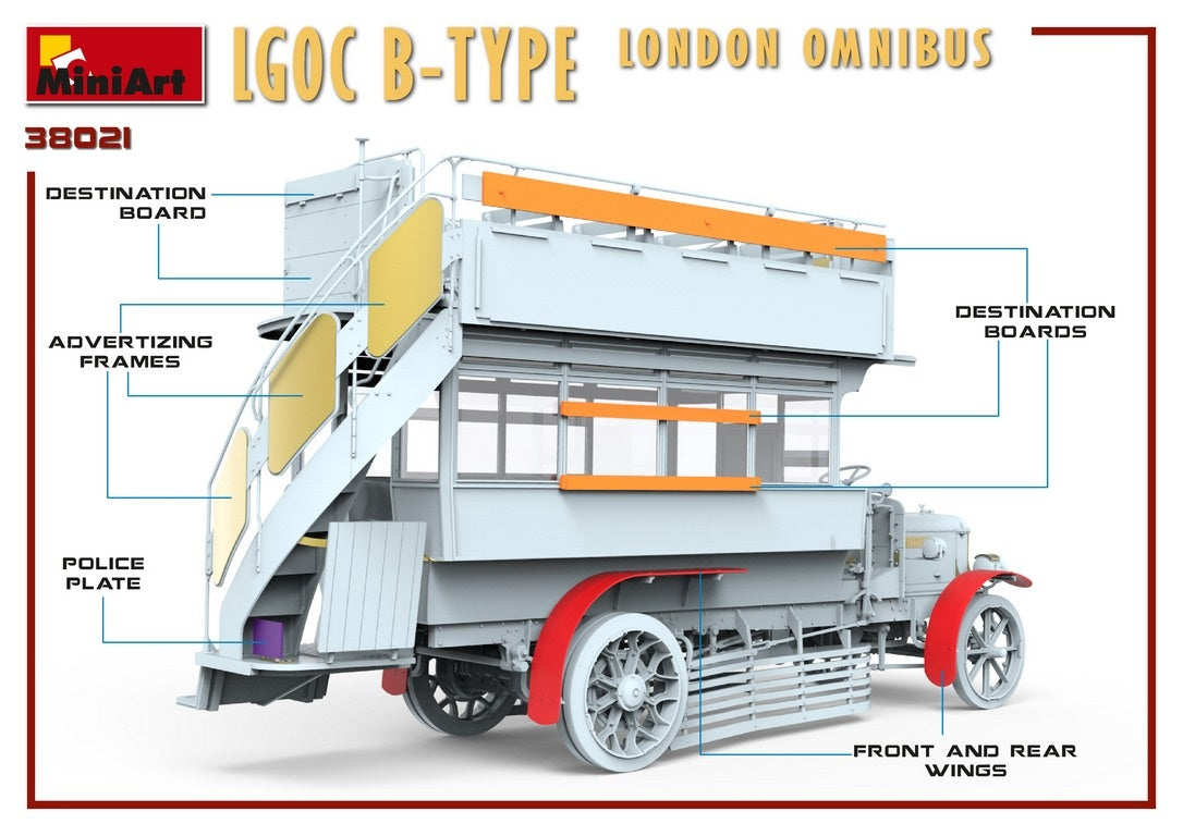MiniArt LGOC B-Type London Omnibus | 4820183312761