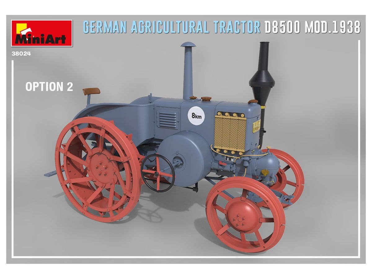 MiniArt 1/35 German Agricultural Tractor D8500 Mod. 1938 1/35 Scale | 4820183313416