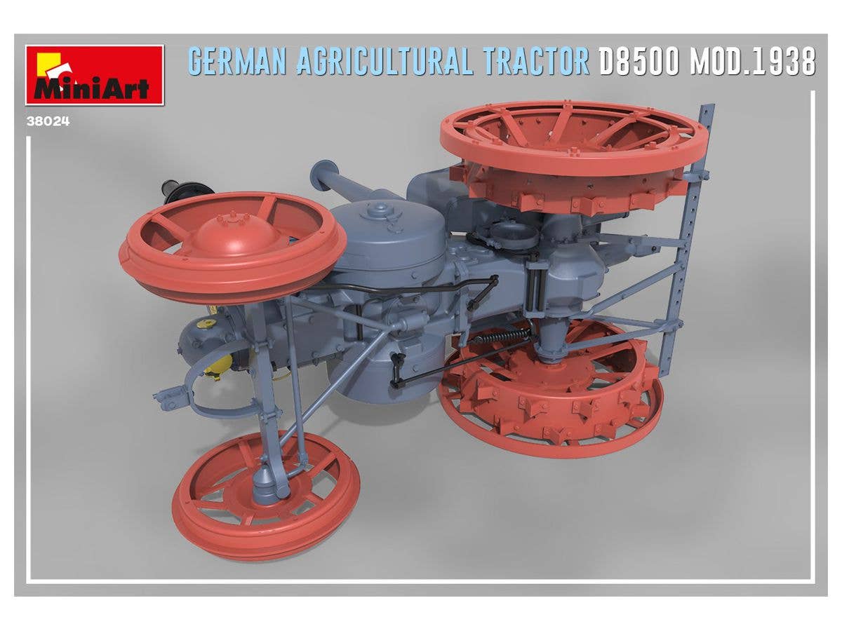 MiniArt 1/35 German Agricultural Tractor D8500 Mod. 1938 1/35 Scale | 4820183313416