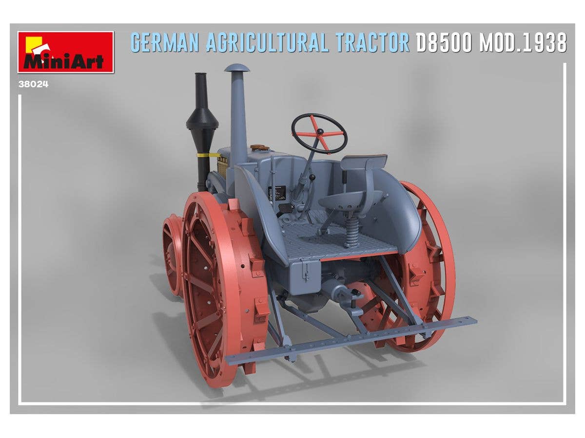 MiniArt 1/35 German Agricultural Tractor D8500 Mod. 1938 1/35 Scale | 4820183313416