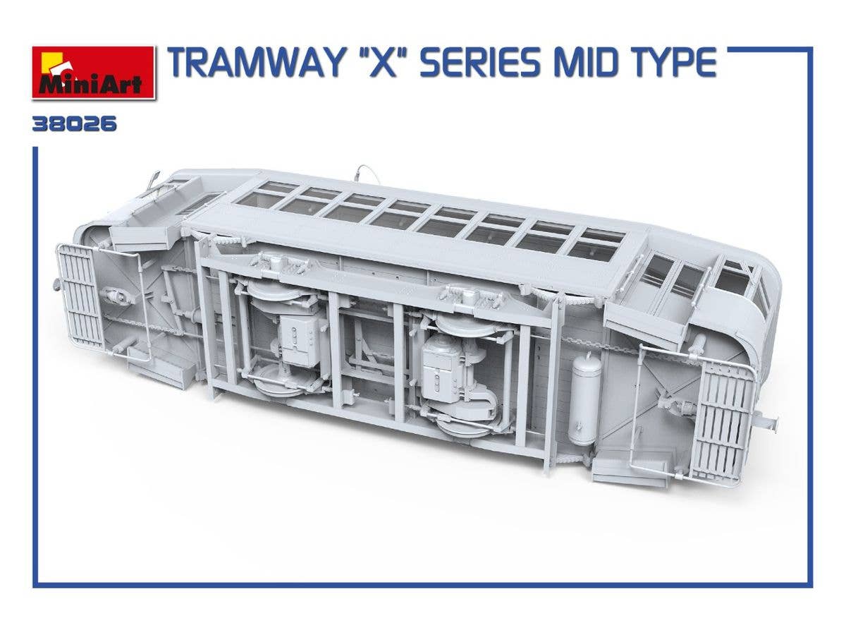 MiniArt 1/35 Tramway X-Series Mid Type | 4820183313720