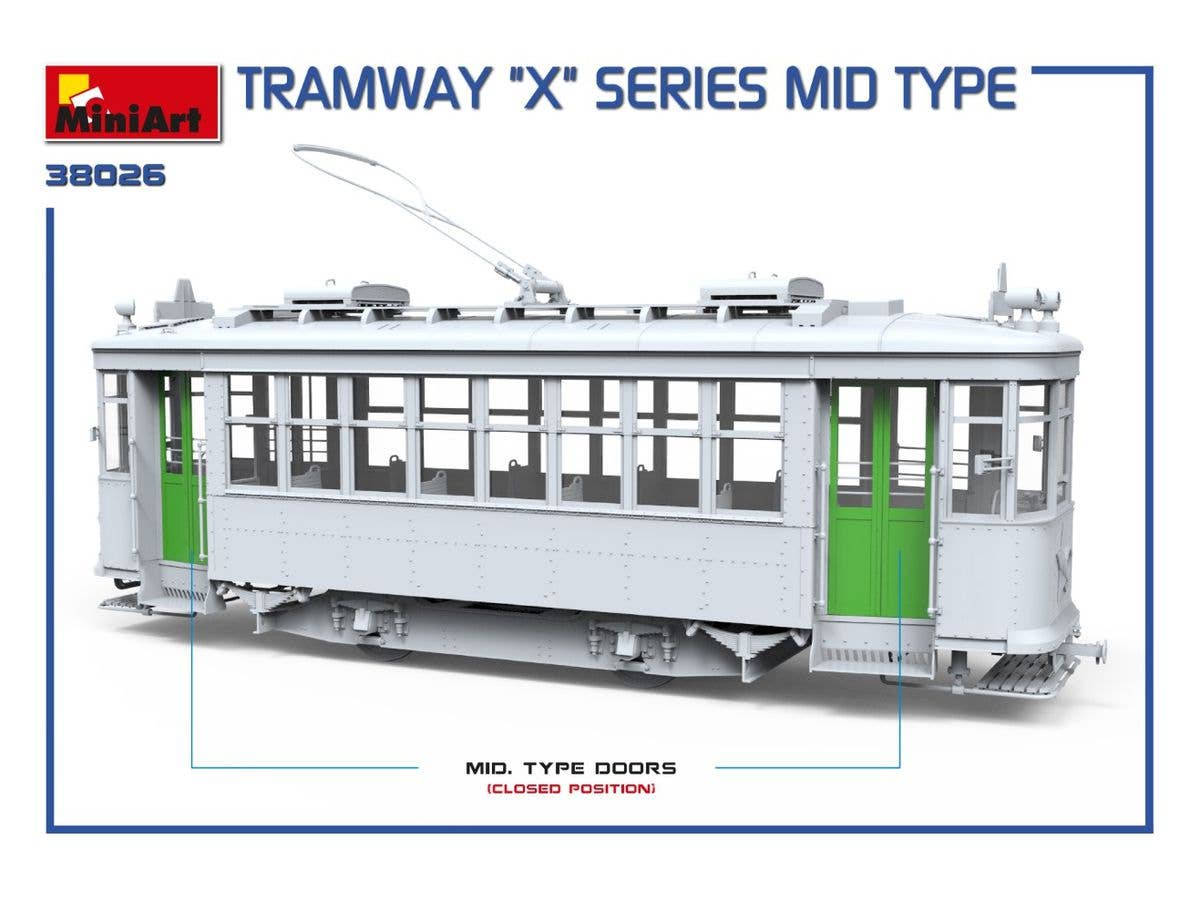 MiniArt 1/35 Tramway X-Series Mid Type | 4820183313720