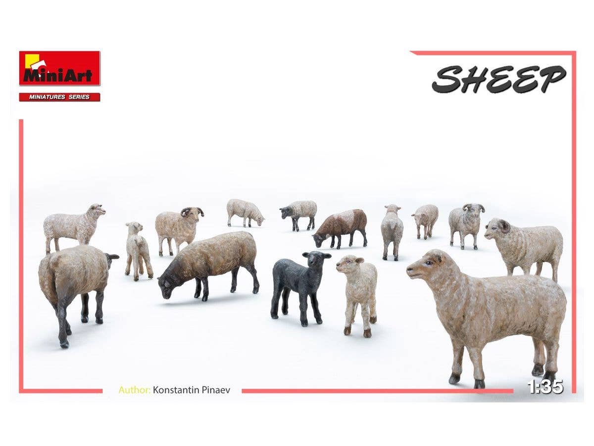 MiniArt 1/35 Sheep | 4820183314161