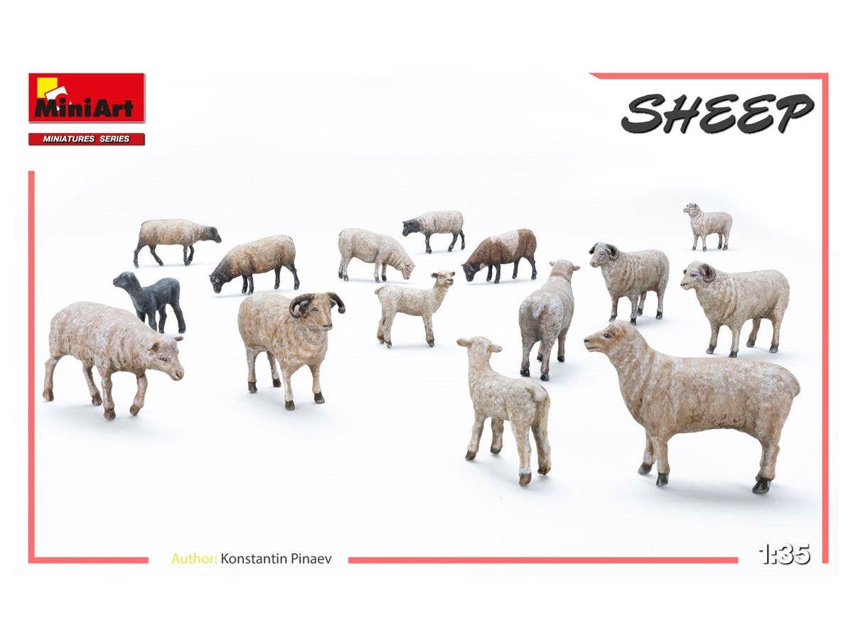 MiniArt 1/35 Sheep | 4820183314161