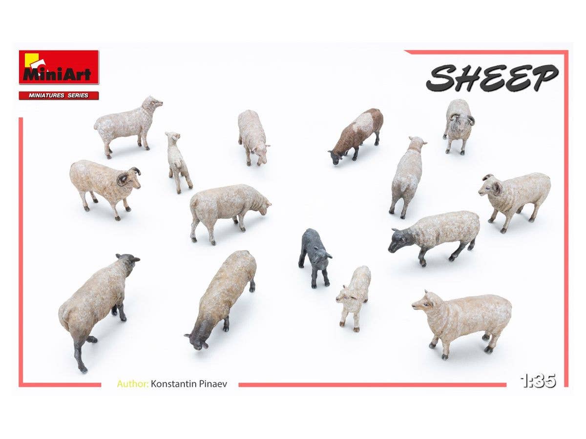 MiniArt 1/35 Sheep | 4820183314161