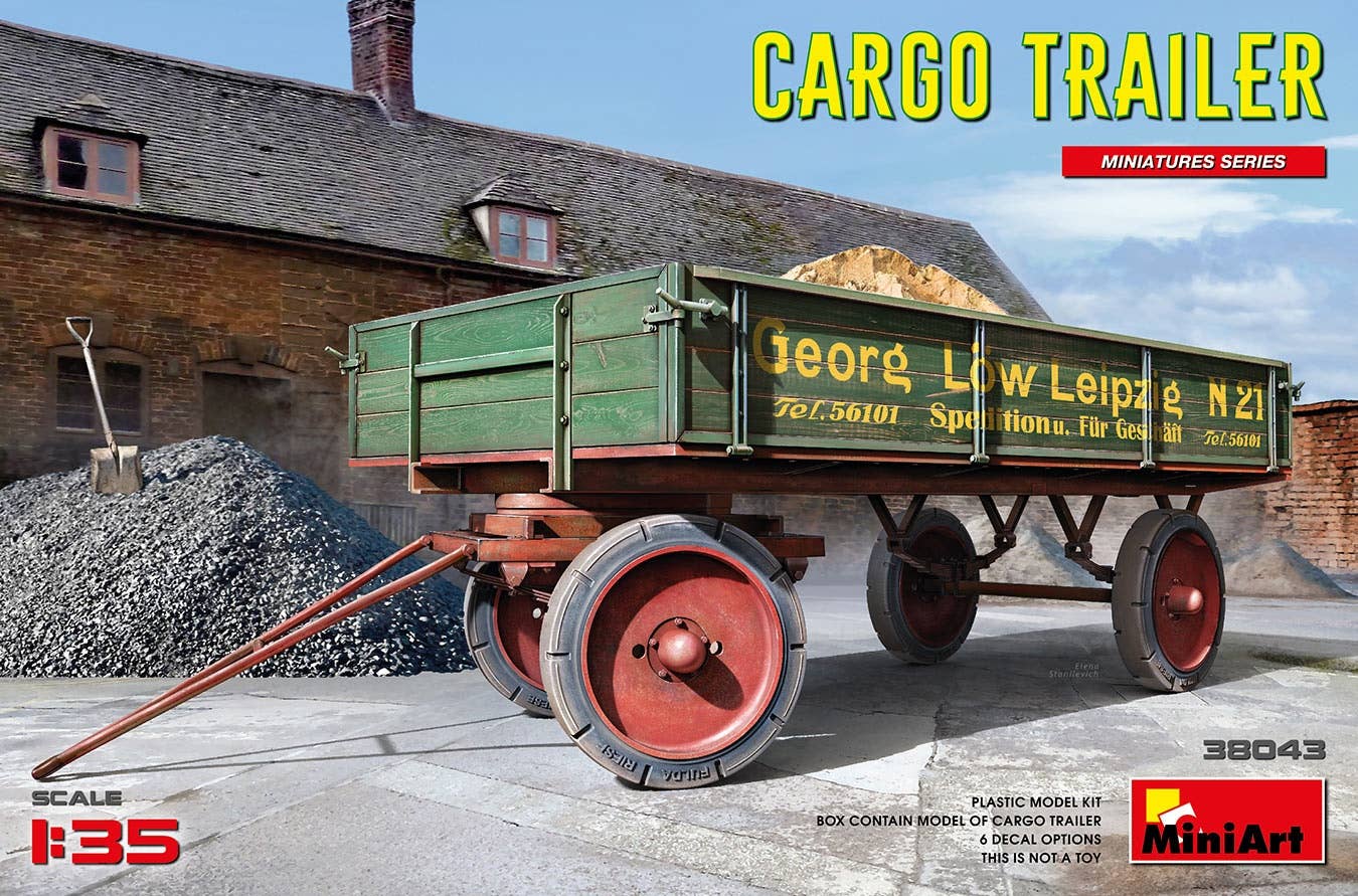 Miniart 1/35 Cargo Trailer | 4820183314710