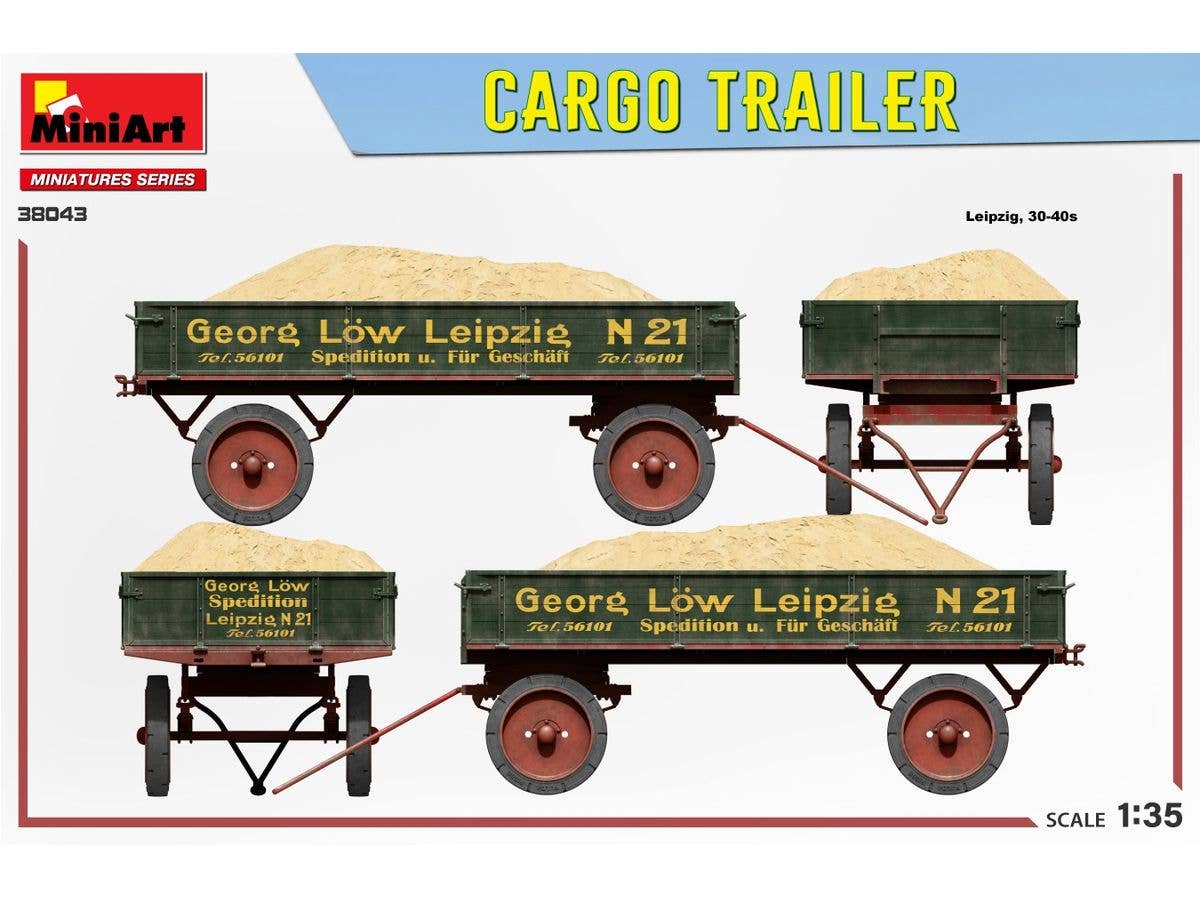 Miniart 1/35 Cargo Trailer | 4820183314710