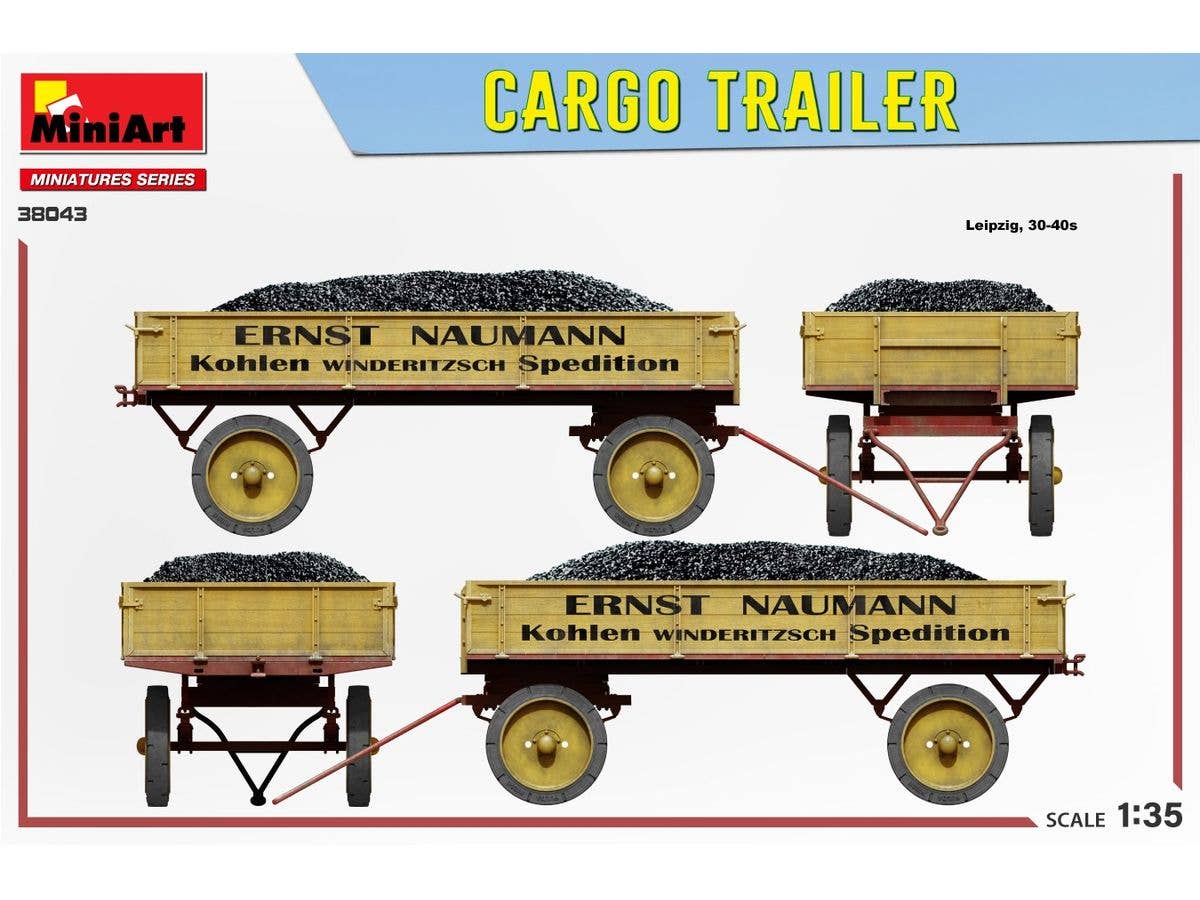 Miniart 1/35 Cargo Trailer | 4820183314710