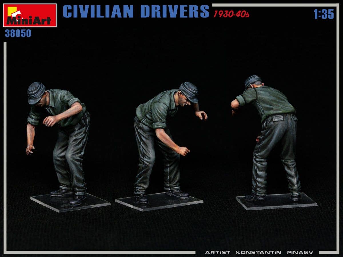Miniart 1/35 Civilian Drivers 1930-40s | 5905090346029