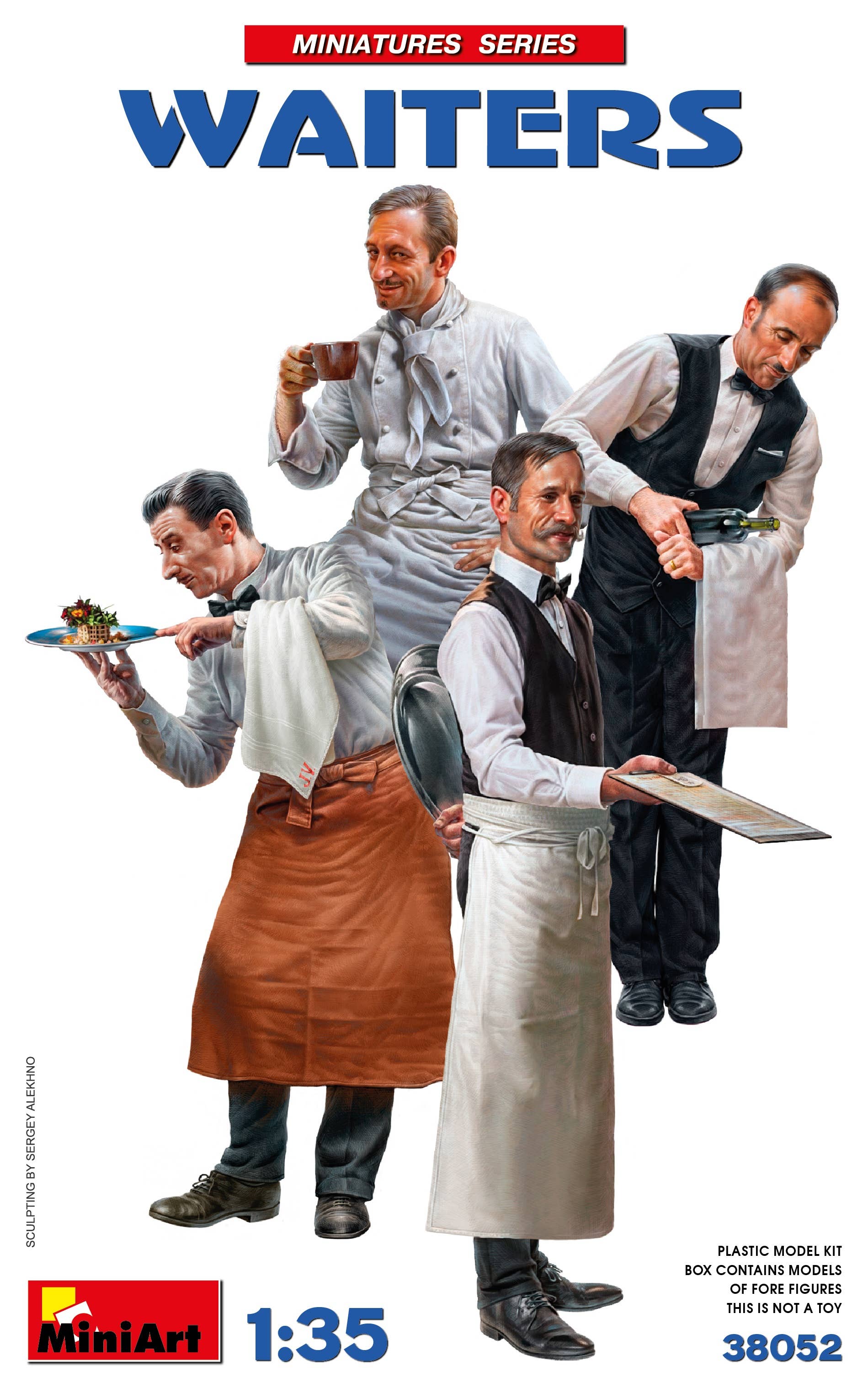 MiniArt 1/35 Waiters | 5905090346715