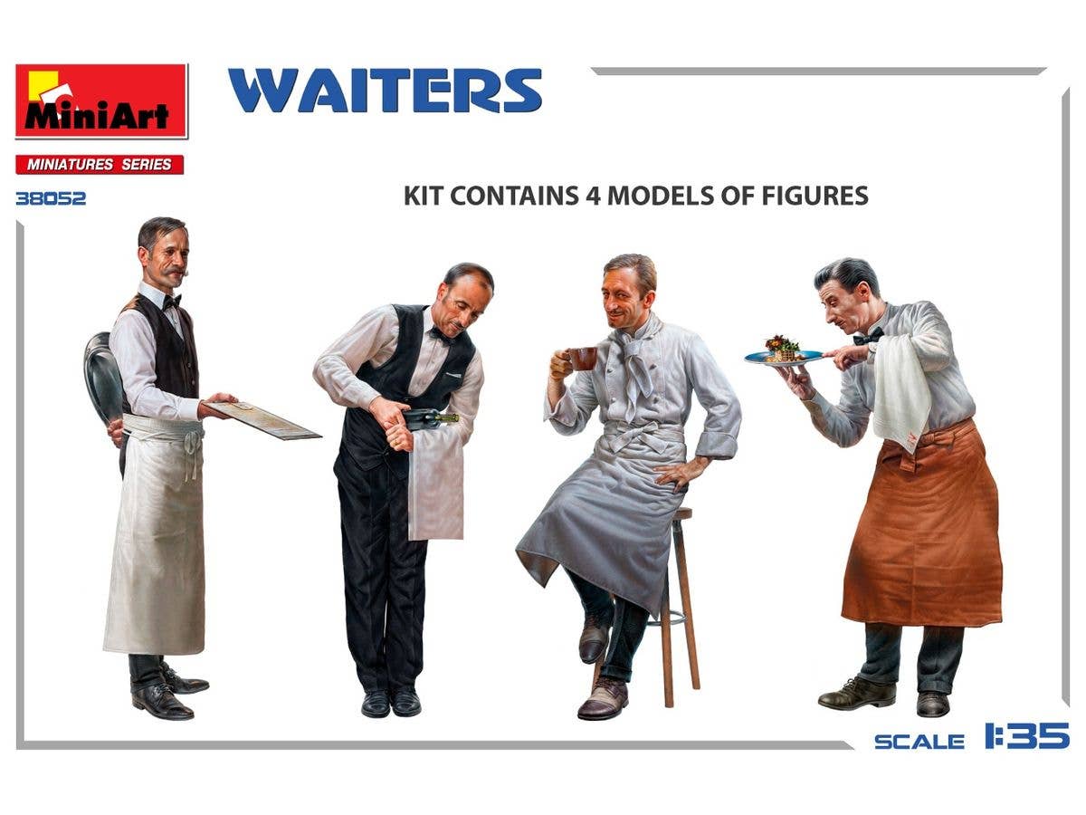 MiniArt 1/35 Waiters | 5905090346715