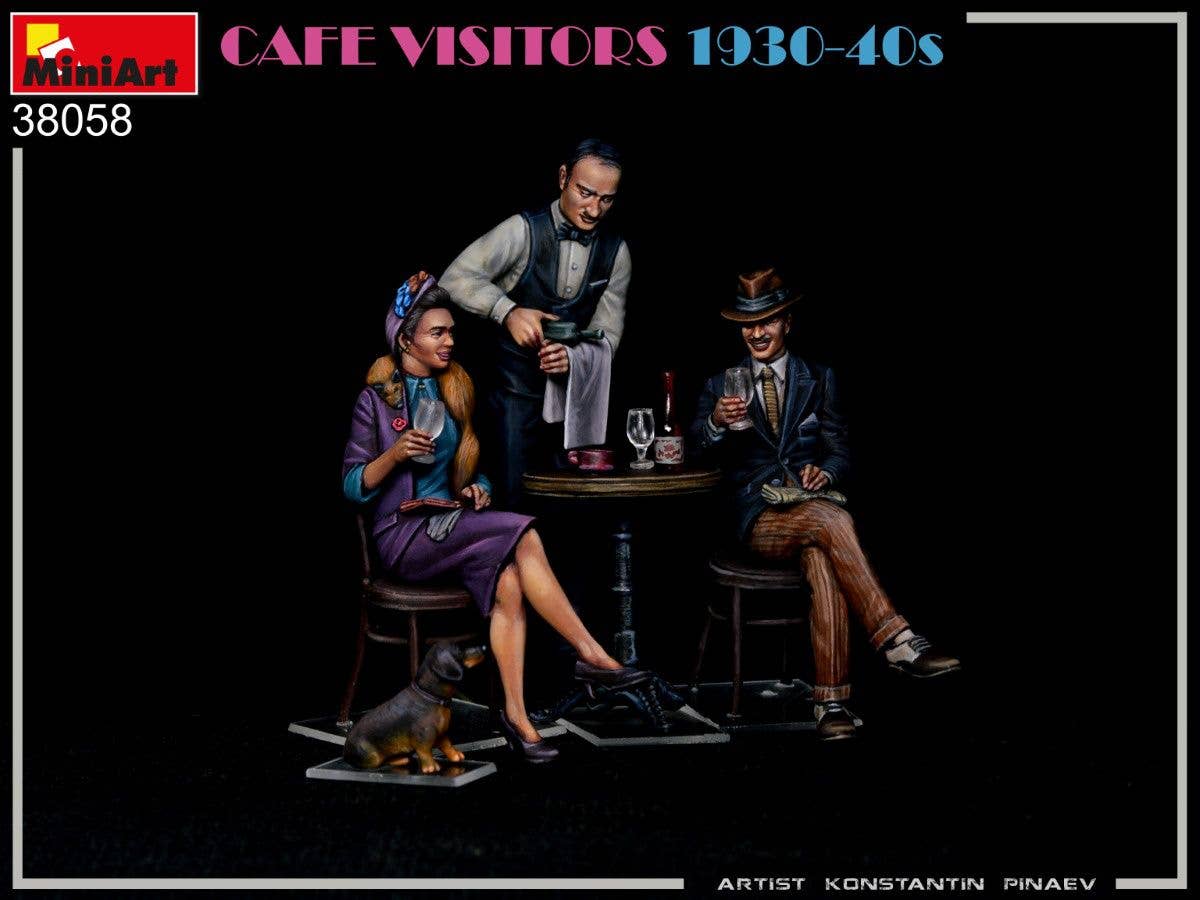 MiniArt 1/35 Cafe Visitors 1930-40s | 5905090346371