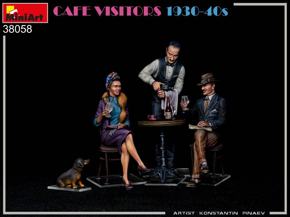 MiniArt 1/35 Cafe Visitors 1930-40s | 5905090346371