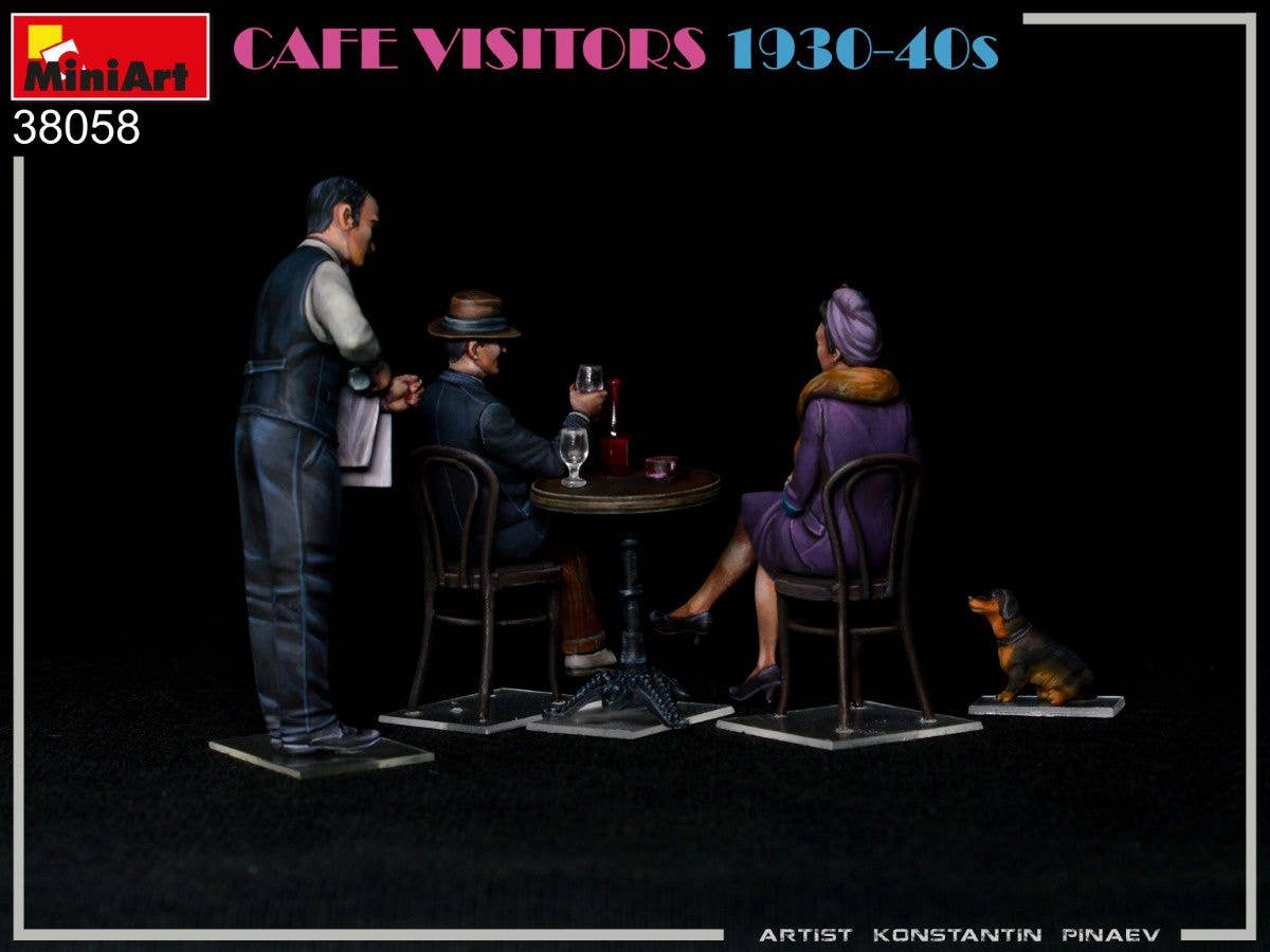 MiniArt 1/35 Cafe Visitors 1930-40s | 5905090346371