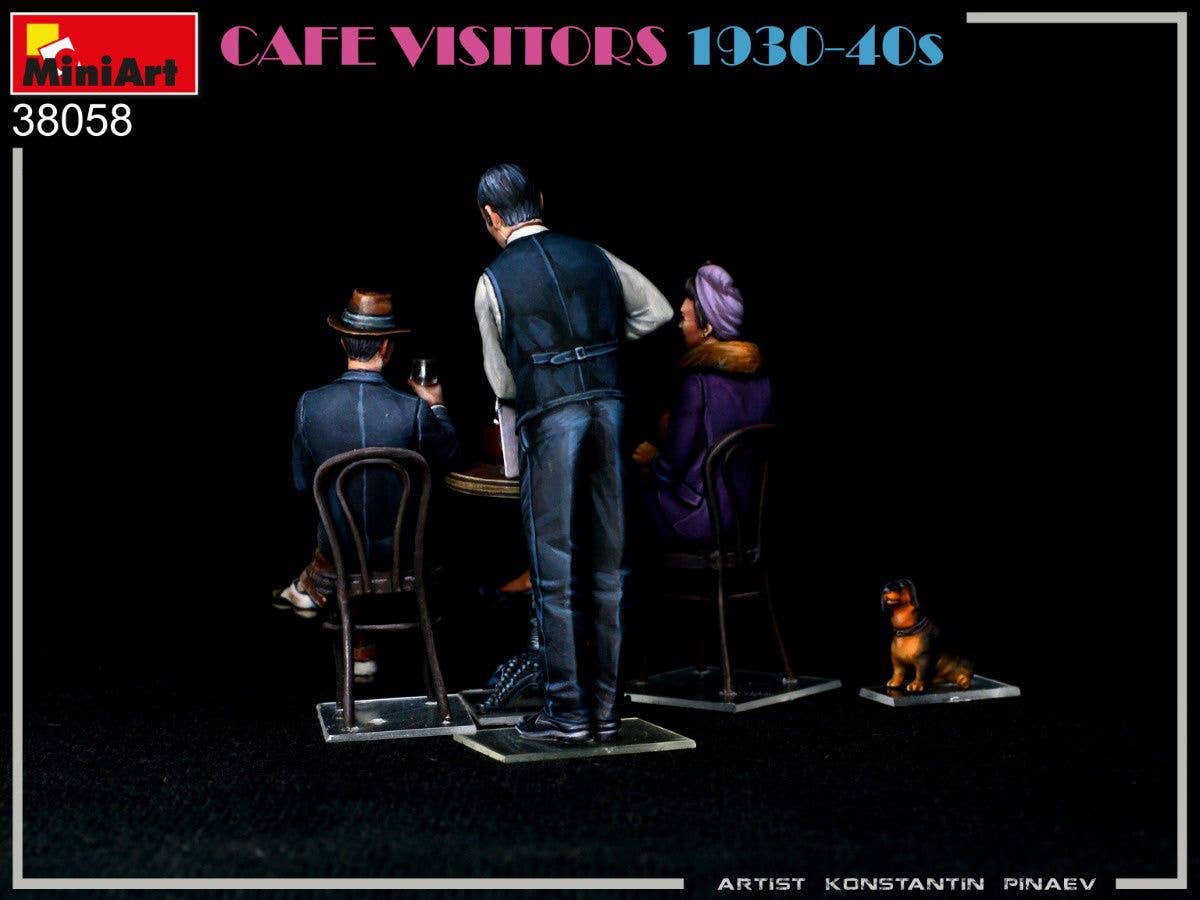 MiniArt 1/35 Cafe Visitors 1930-40s | 5905090346371