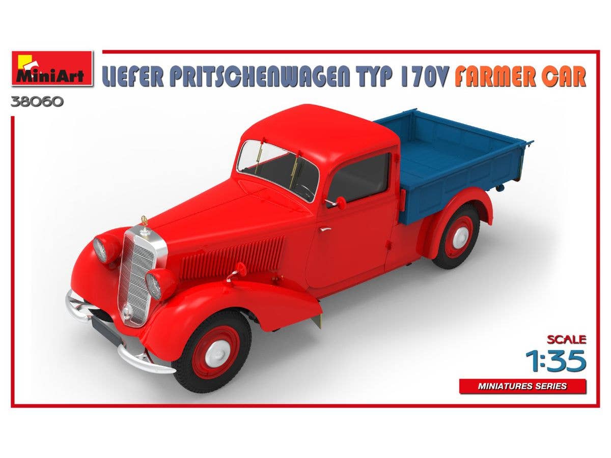 Miniart 1/35 Liefer Pritschenwagen Typ 170V Farmer Car | 5905090346395
