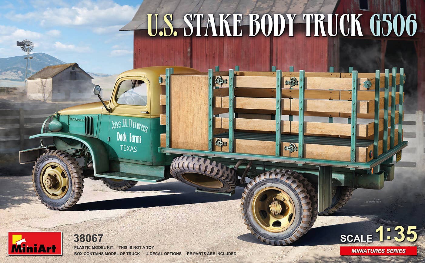 MiniArt 1/35 U.S. Stake Body Truck G506 | 5905090346609
