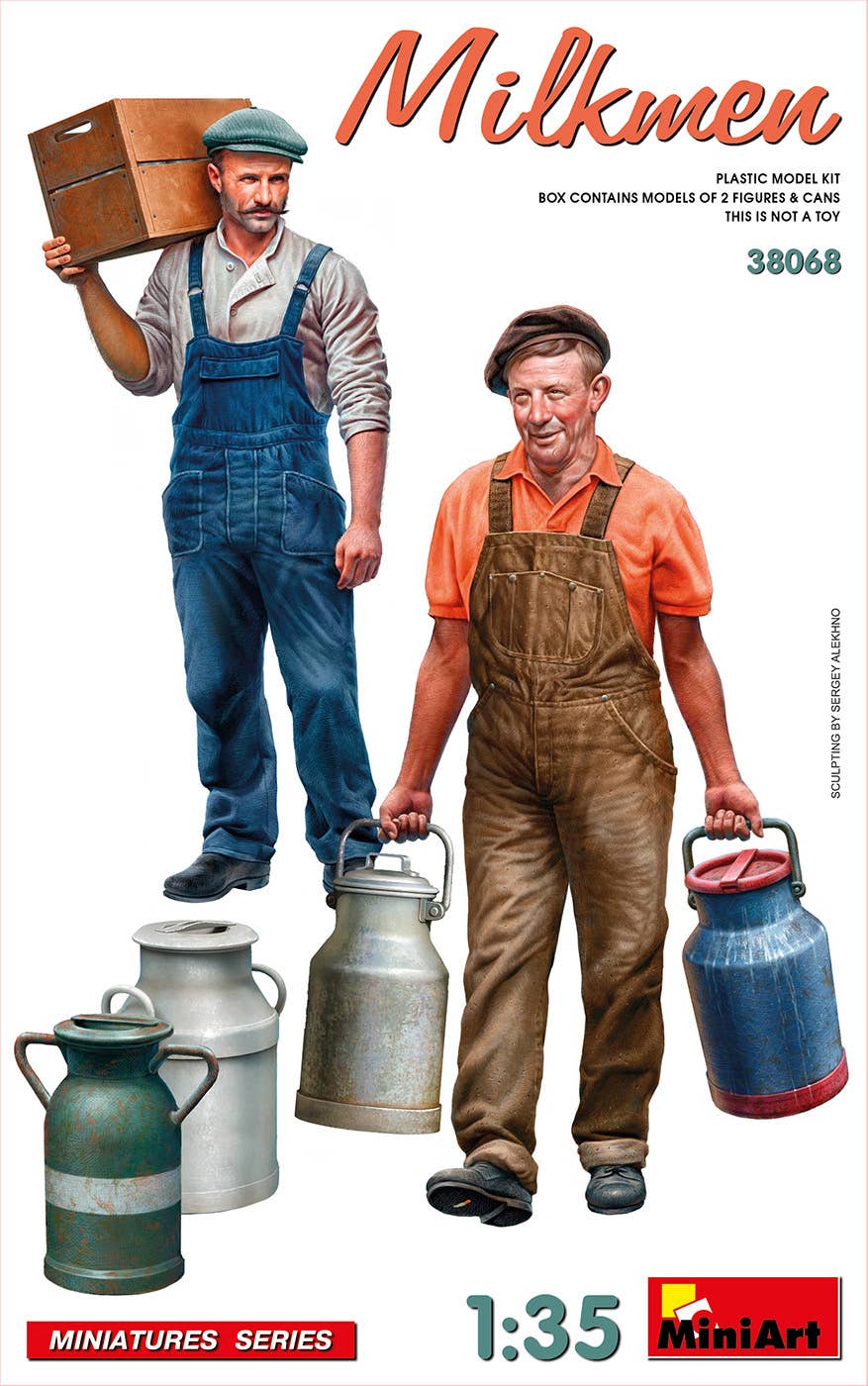 MiniArt 1/35 Milkmen | 5905090346784