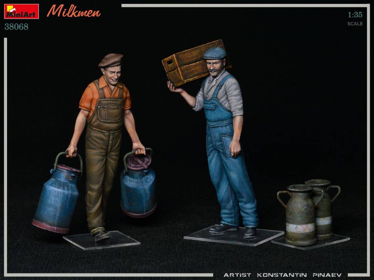 MiniArt 1/35 Milkmen | 5905090346784