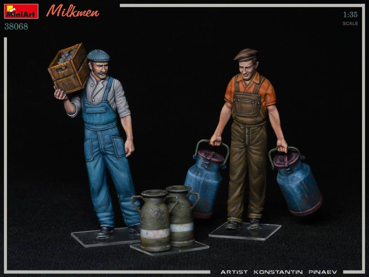 MiniArt 1/35 Milkmen | 5905090346784