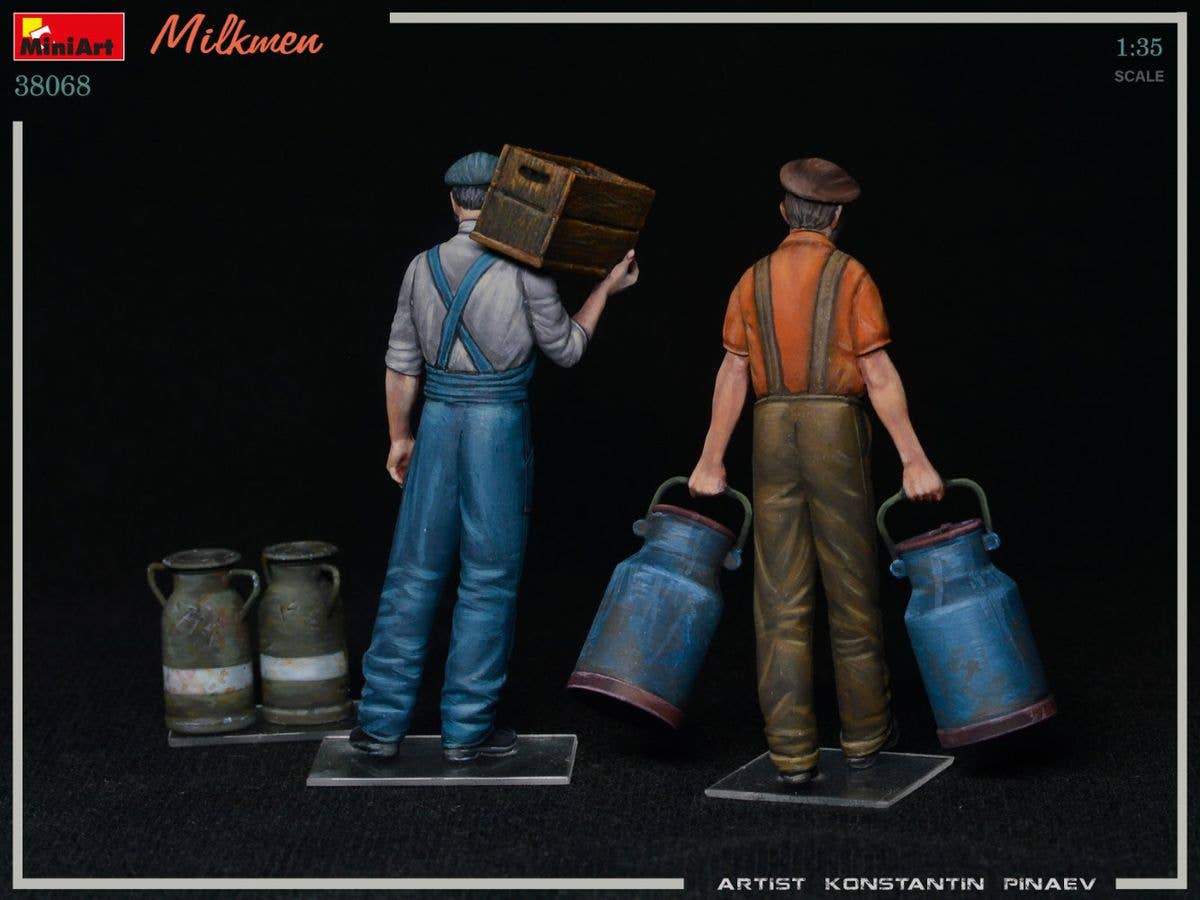 MiniArt 1/35 Milkmen | 5905090346784