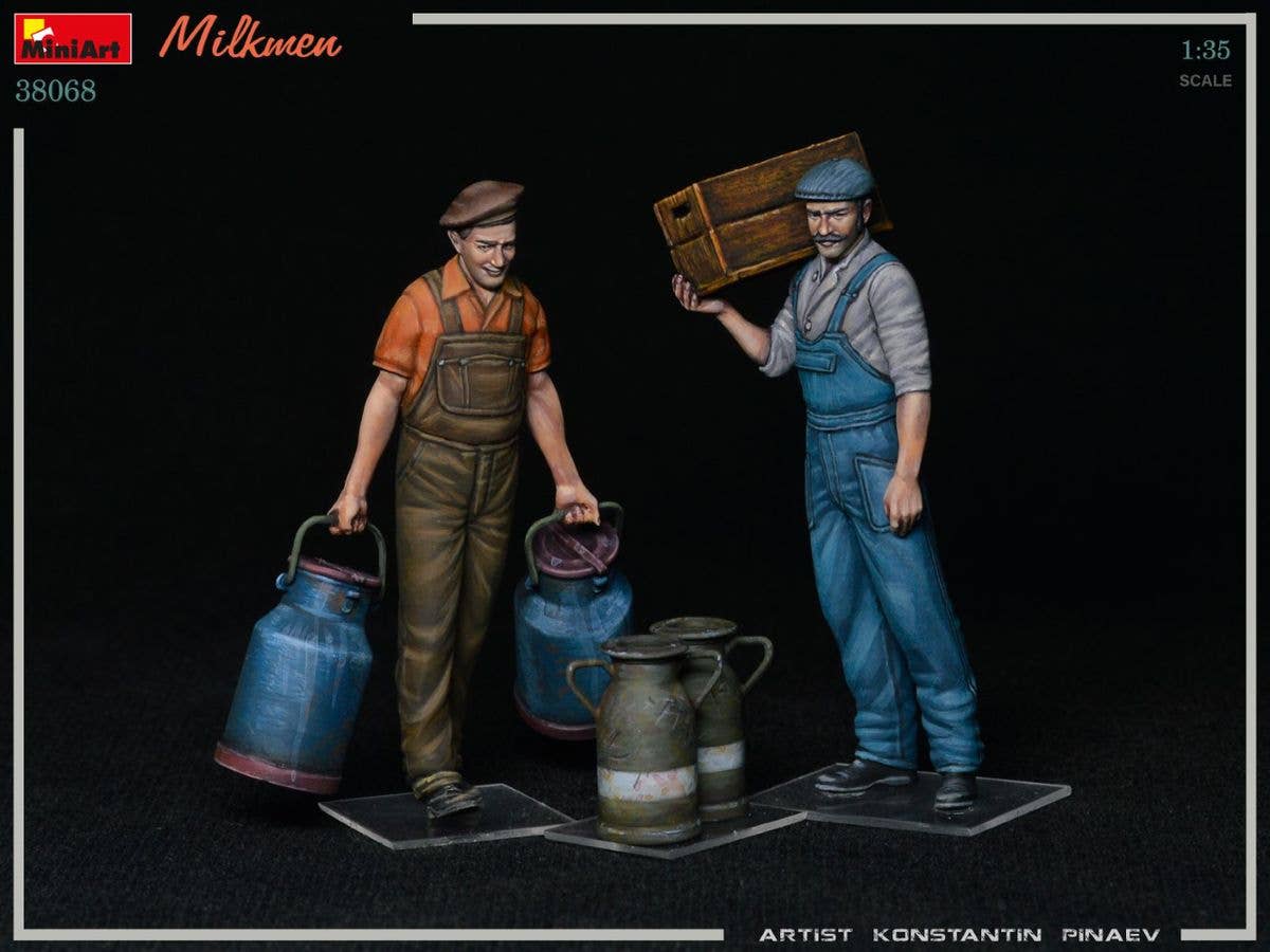 MiniArt 1/35 Milkmen | 5905090346784