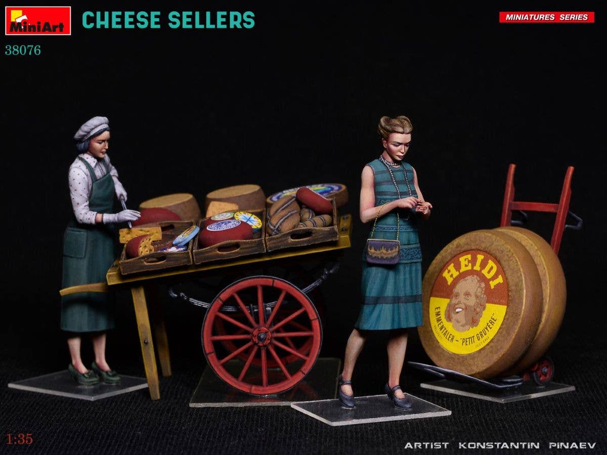 MiniArt 1/35 CHEESE SELLERS | 5905090346852