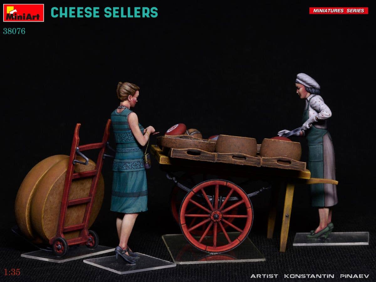 MiniArt 1/35 CHEESE SELLERS | 5905090346852