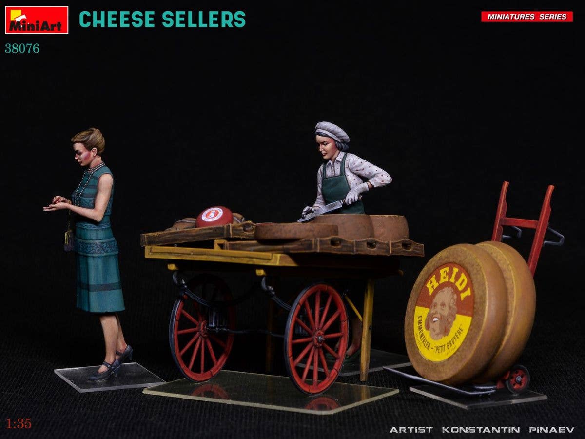 MiniArt 1/35 CHEESE SELLERS | 5905090346852