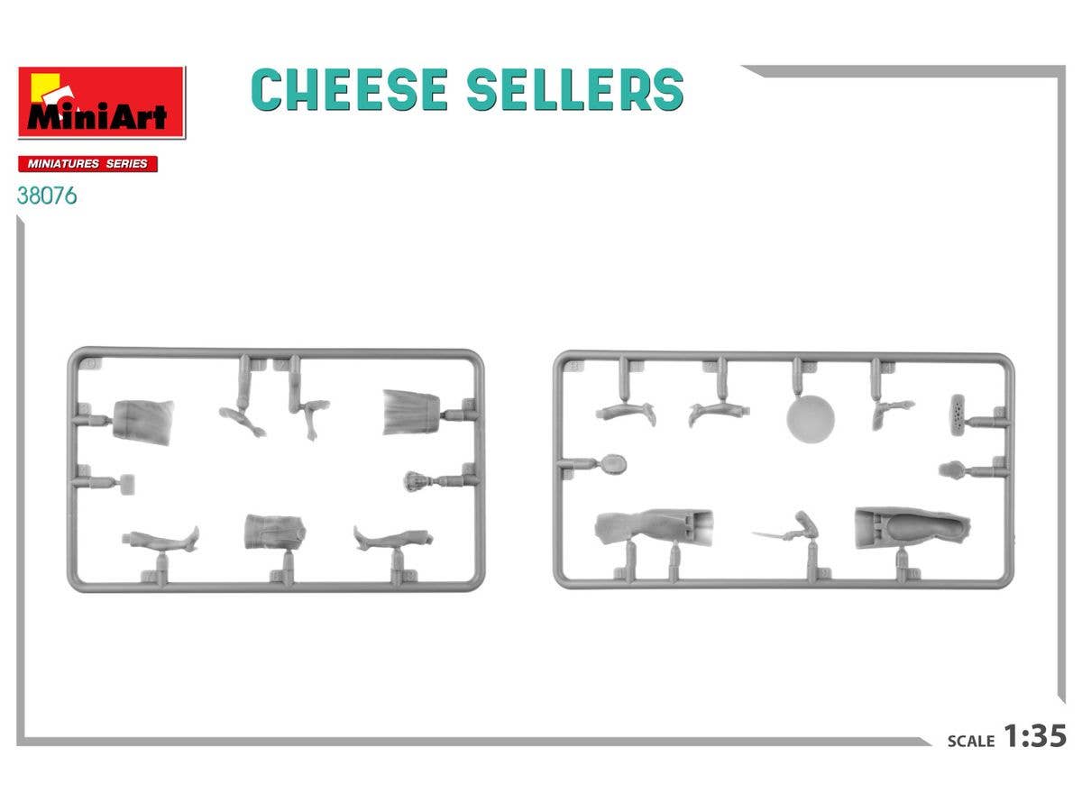 MiniArt 1/35 CHEESE SELLERS | 5905090346852