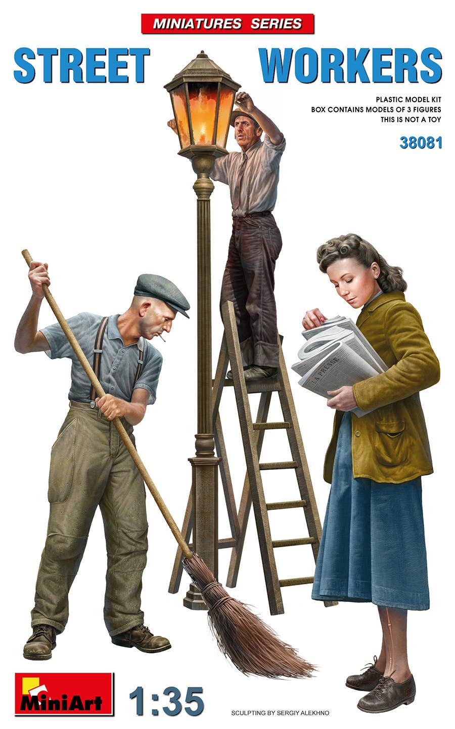 MiniArt 1/35 Street Workers | 5905937497389
