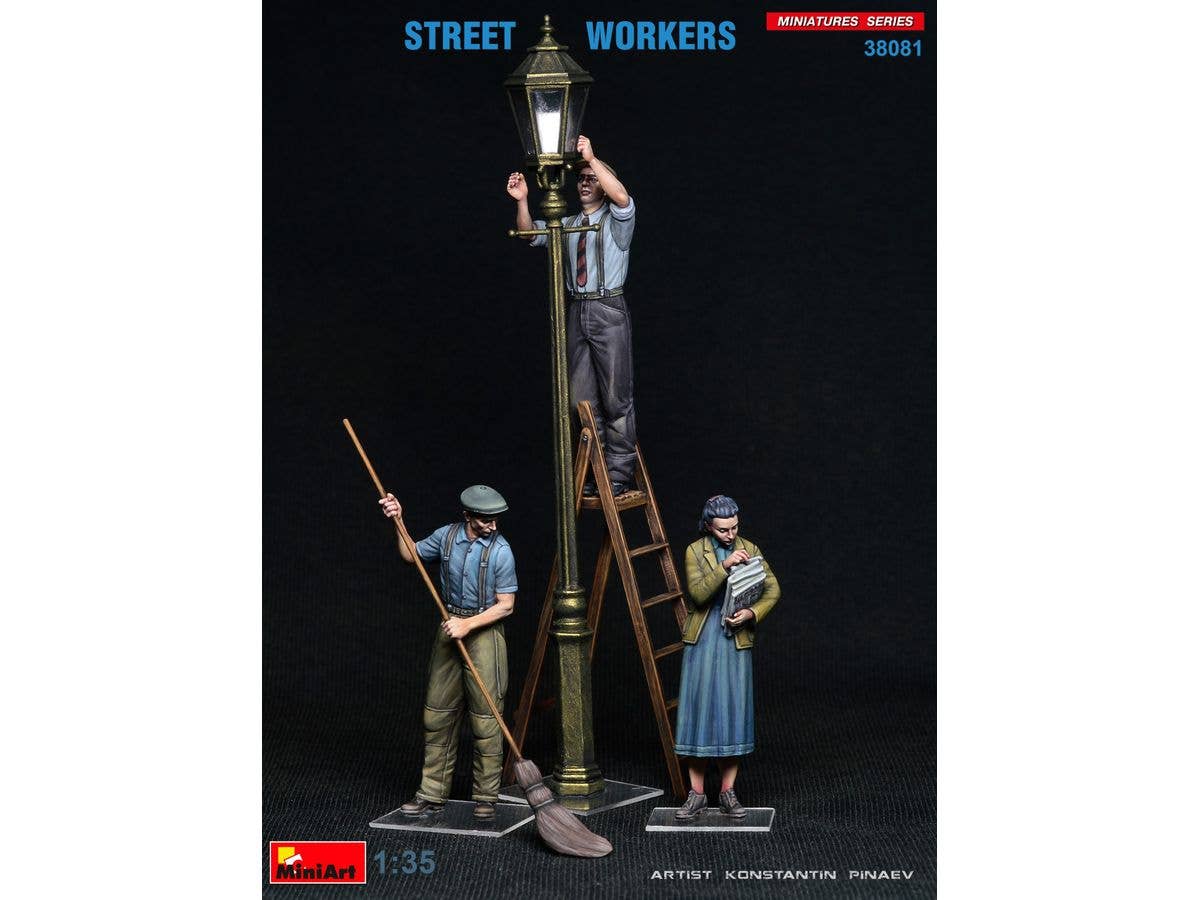MiniArt 1/35 Street Workers | 5905937497389
