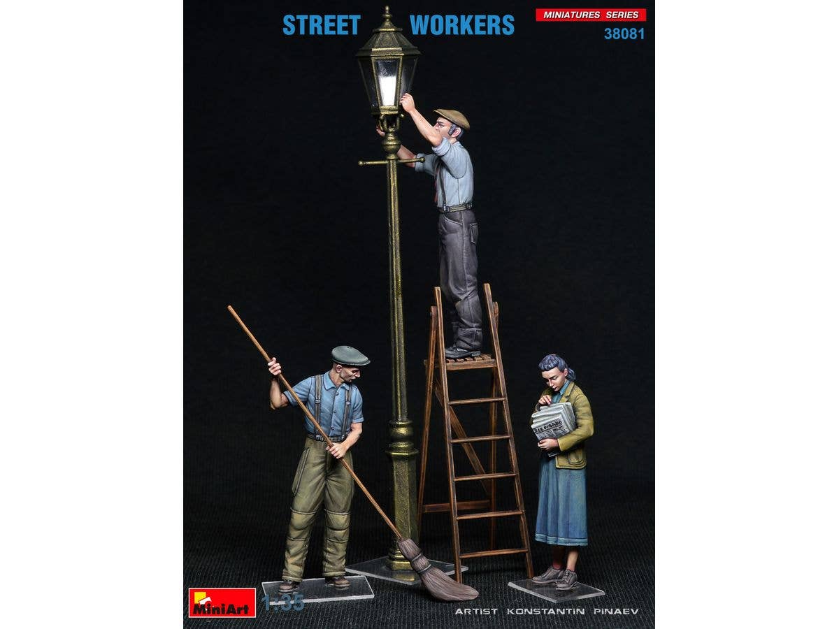 MiniArt 1/35 Street Workers | 5905937497389