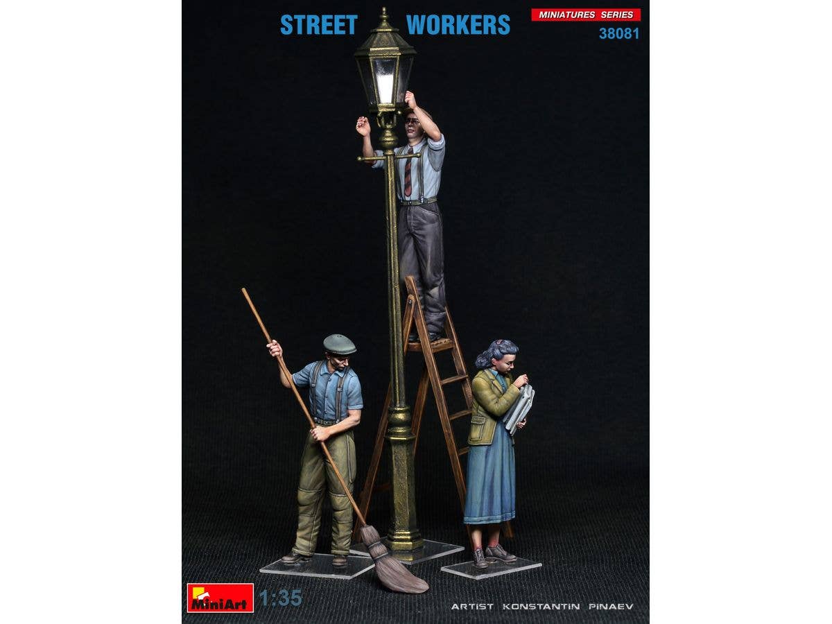 MiniArt 1/35 Street Workers | 5905937497389