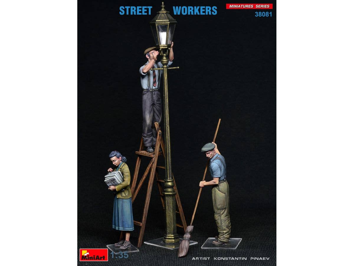 MiniArt 1/35 Street Workers | 5905937497389