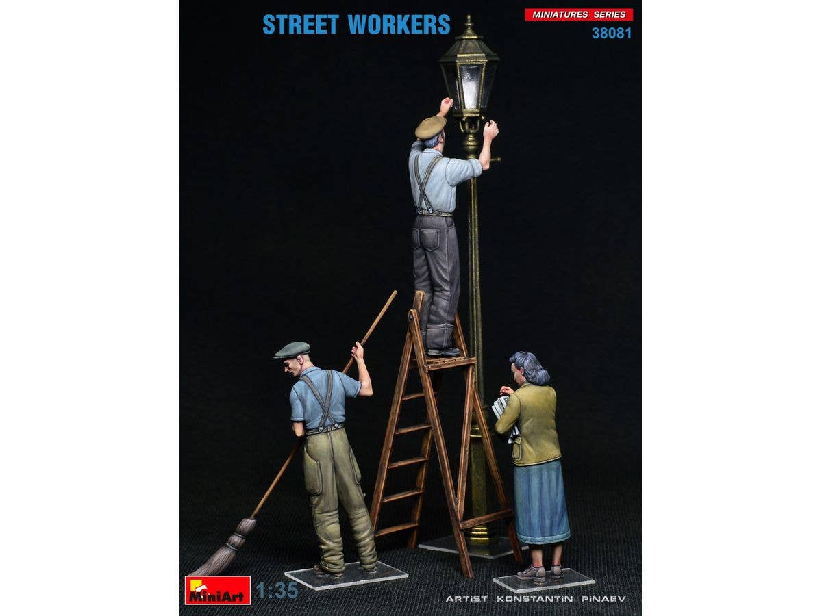 MiniArt 1/35 Street Workers | 5905937497389