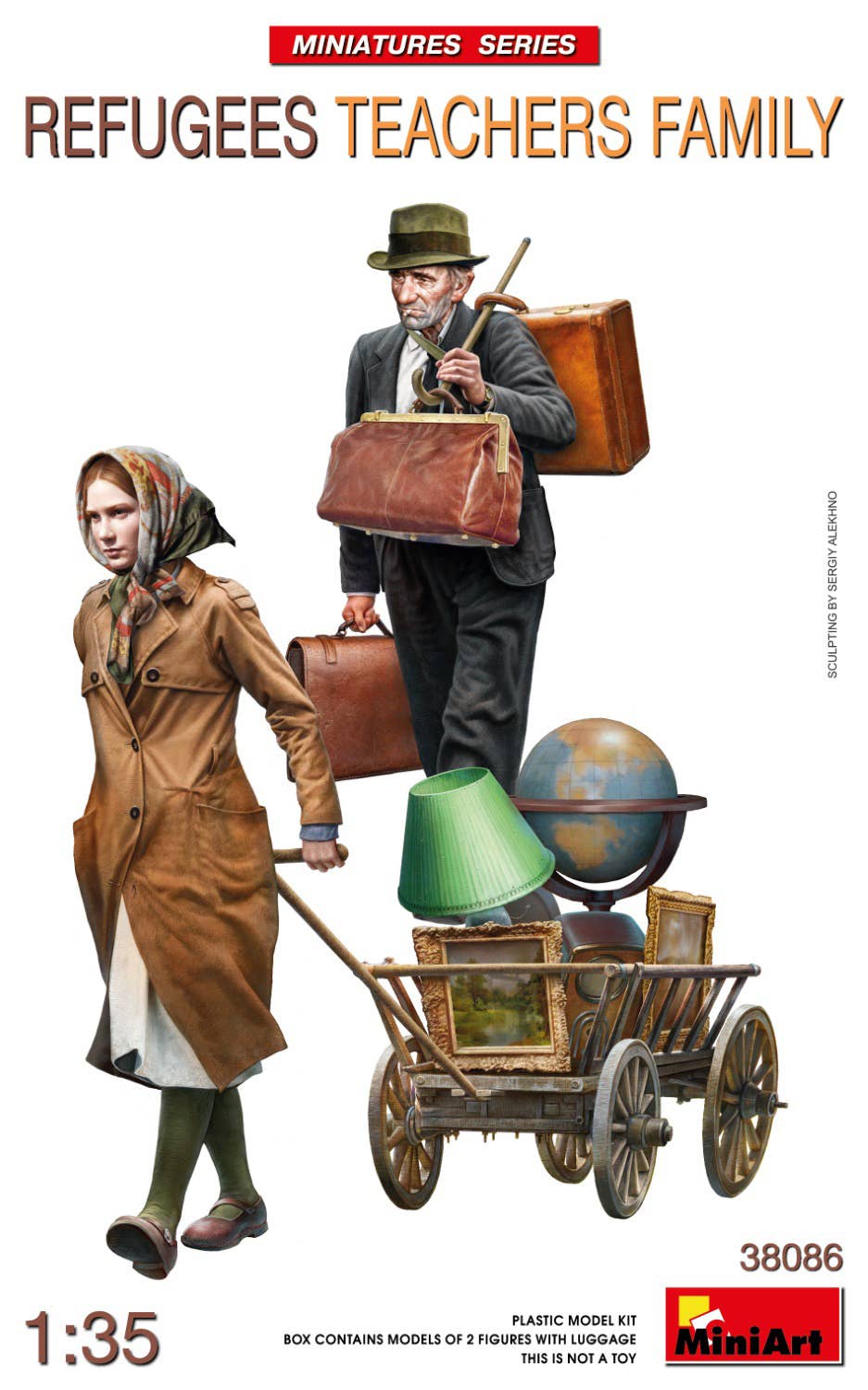 MiniArt 1/35 Refugees Teachers Family | 5905937497471